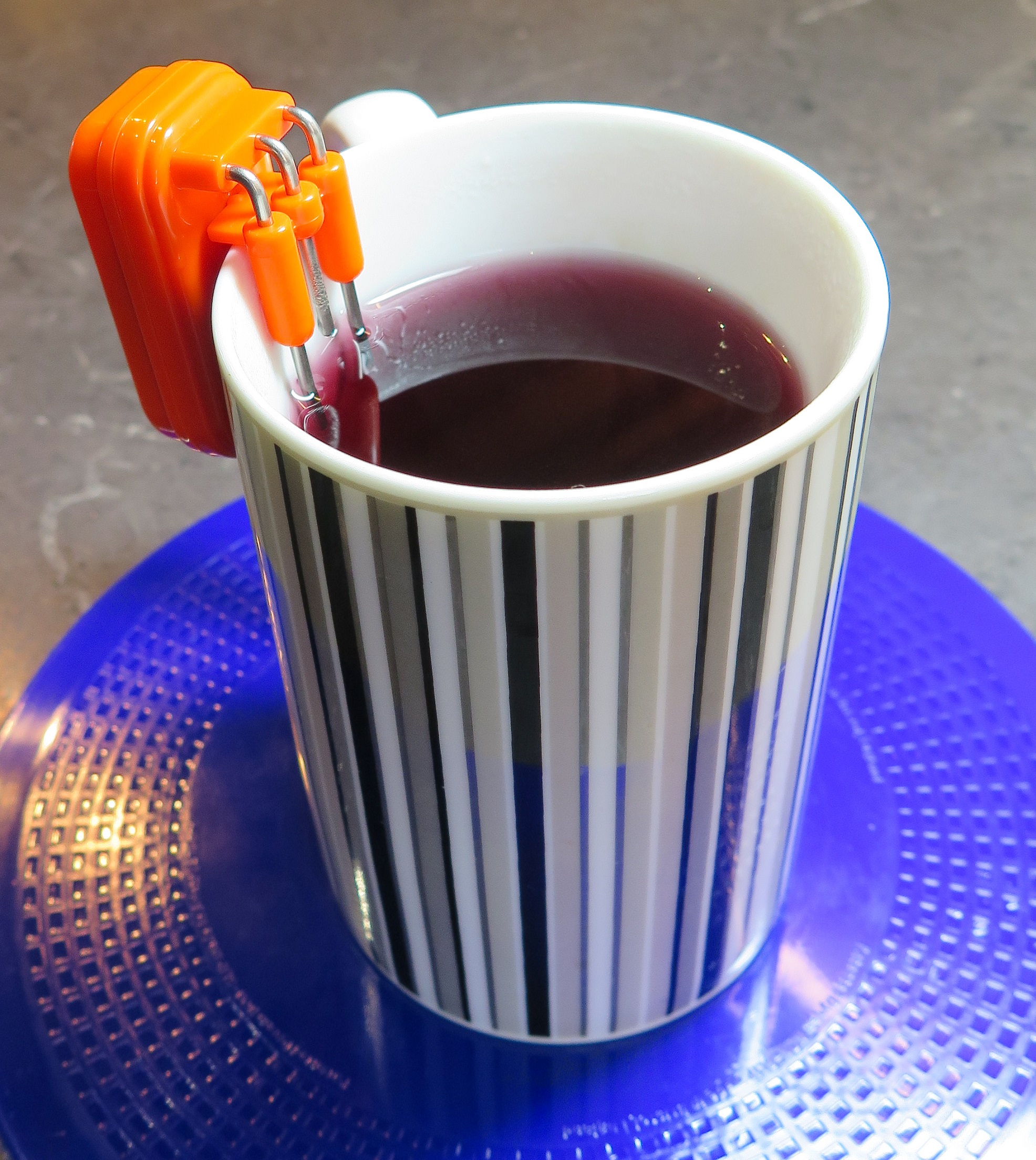 Image showing hot drink with liquid level indicator